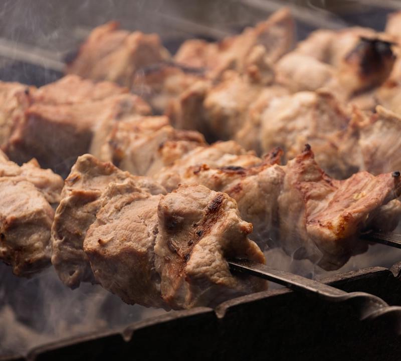 Balkan Pork Ražnjići