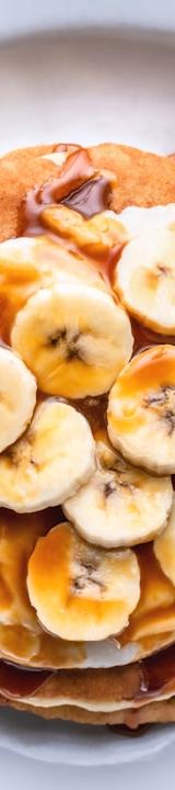 3-Ingredient Banana Oat Pancakes