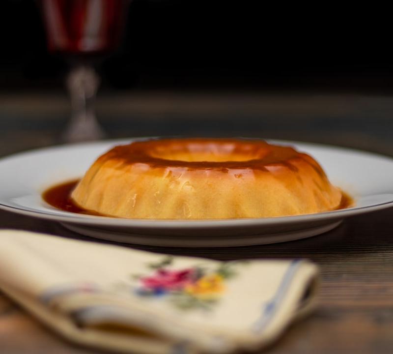 20-Minute Bánh Flan — Caramel Custard Cake
