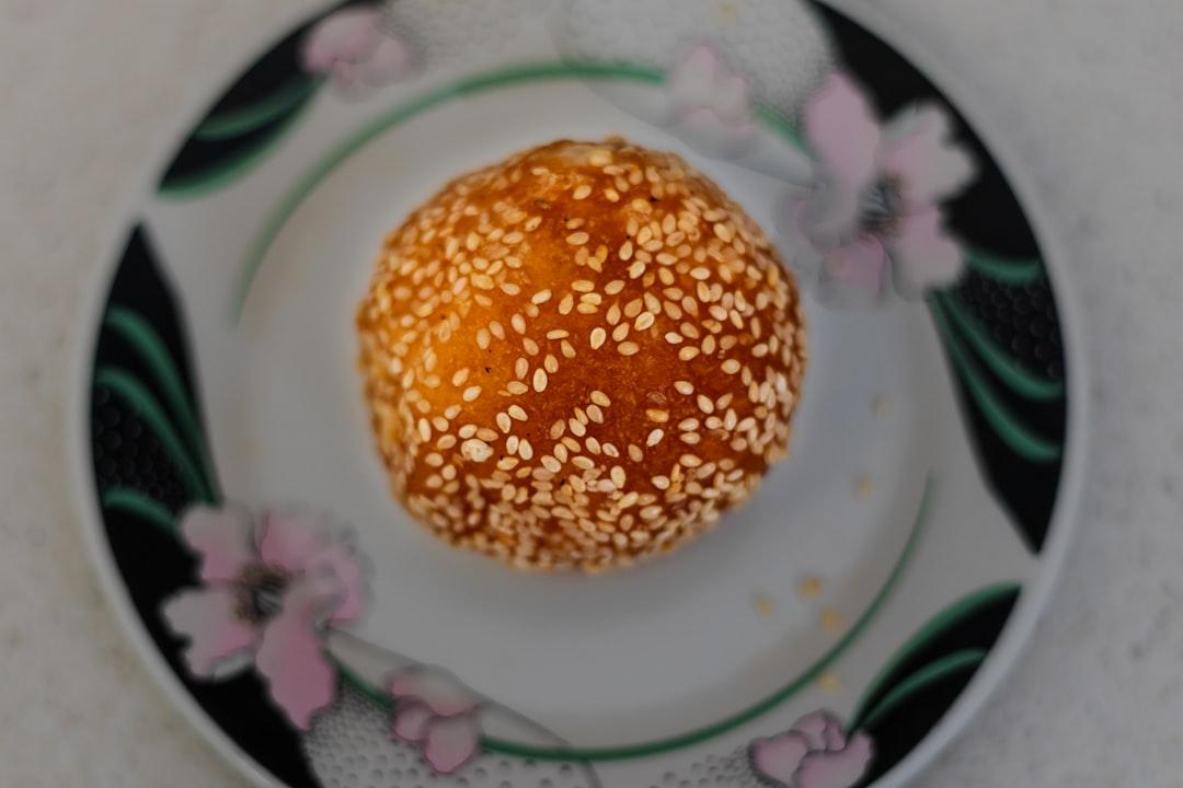 Bánh Pia with Mung Bean & Sesame