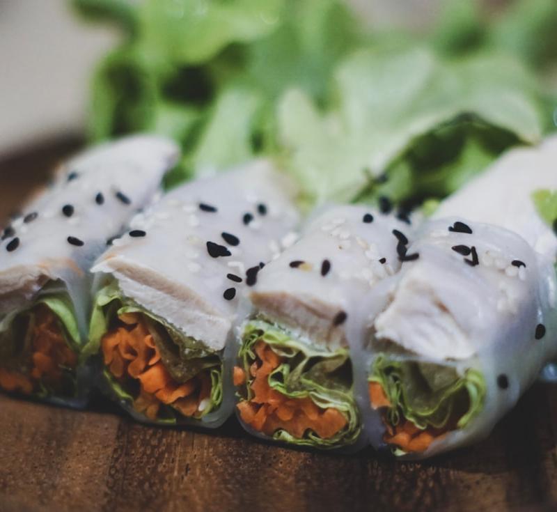 Bánh Tráng Cuốn (Crispy Rice Paper Rolls)