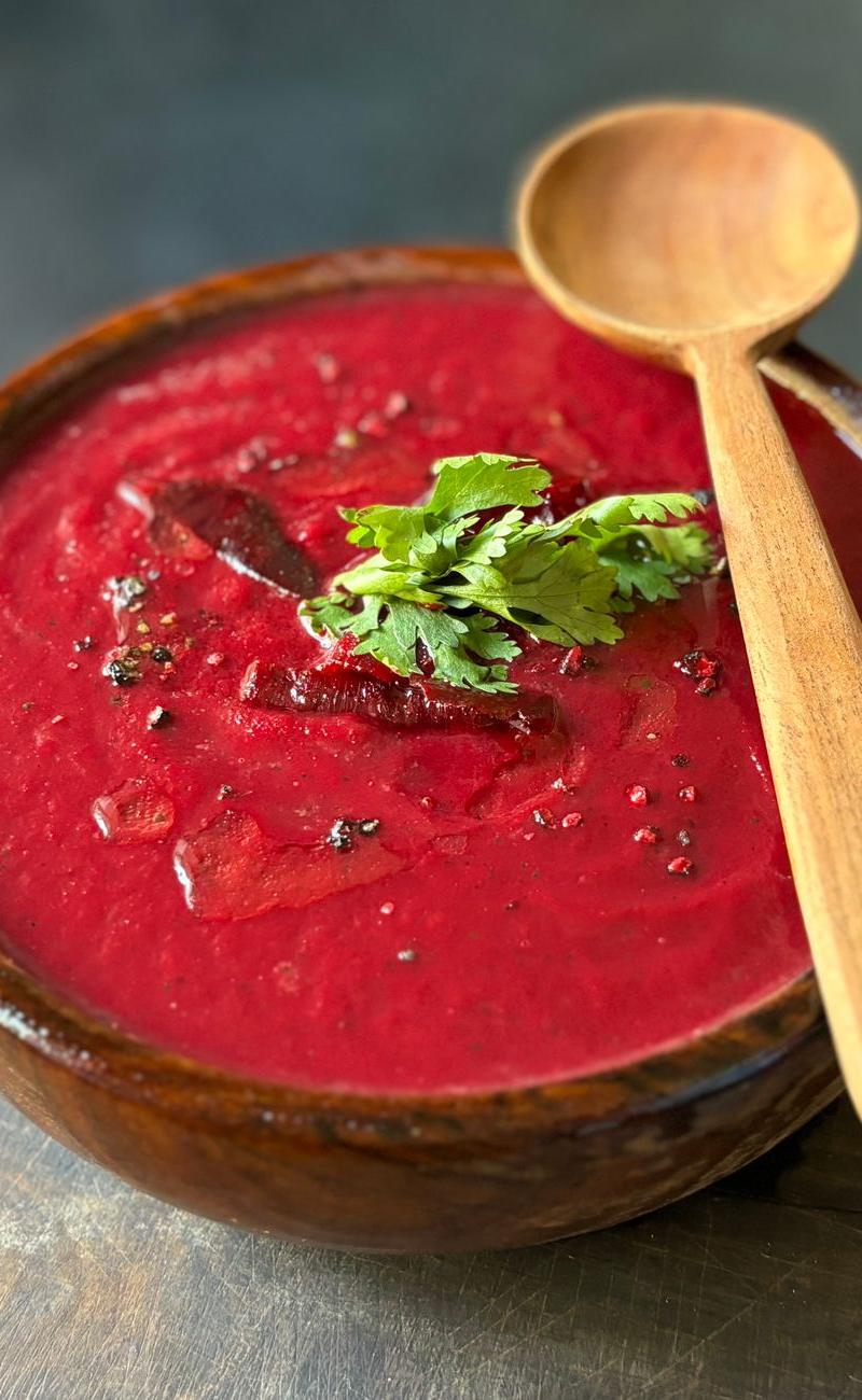 20-Min Barszcz — Polish Beetroot Soup