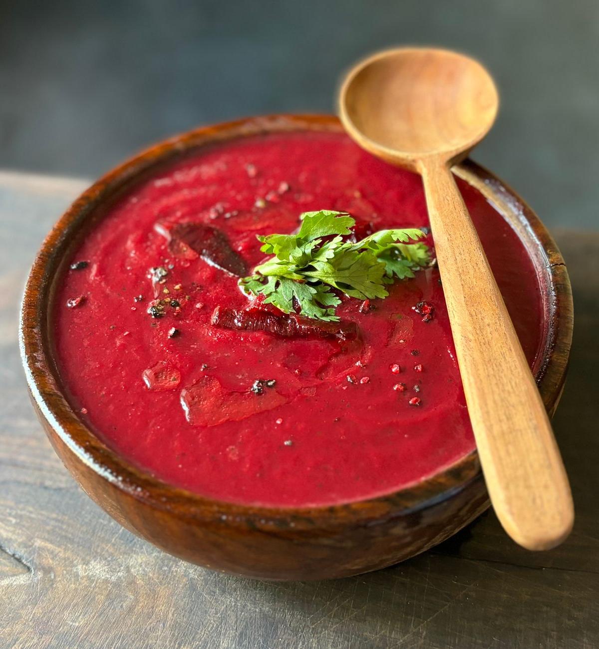 20-Min Barszcz — Polish Beetroot Soup