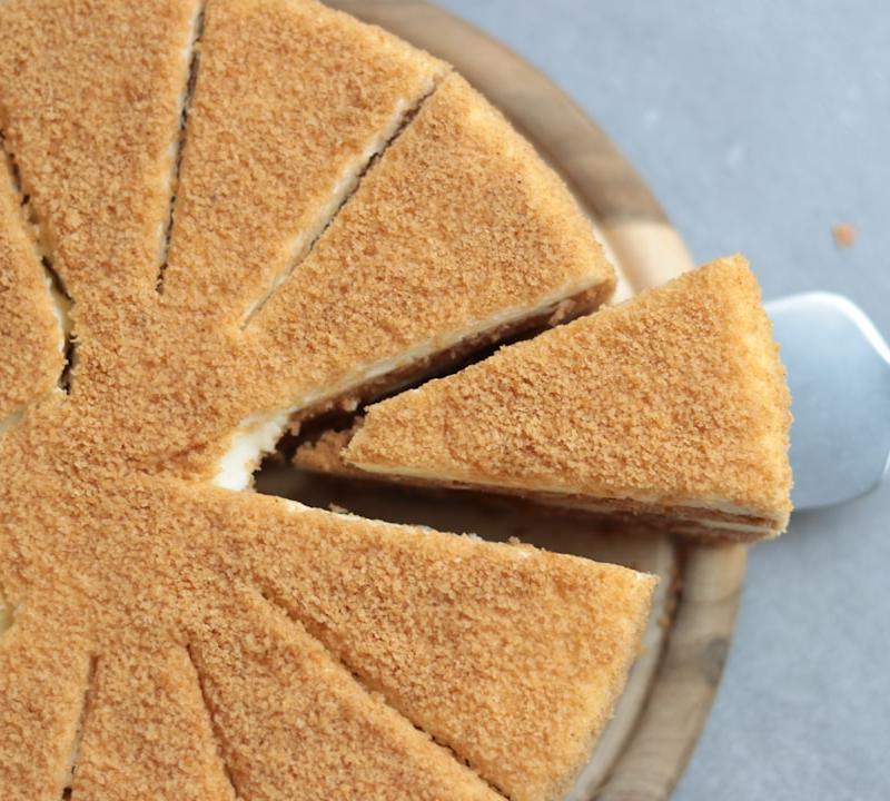 Basbousa (Egyptian Coconut Semolina Cake)