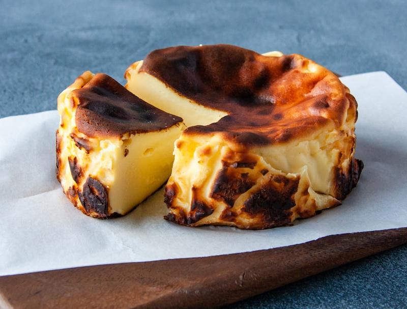 10-Min Basque Burnt Cheesecake Bites