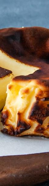 10-Min Basque Burnt Cheesecake Bites