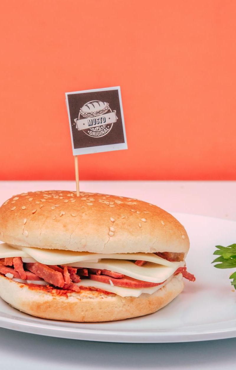 BBQ Bologna Sandwich