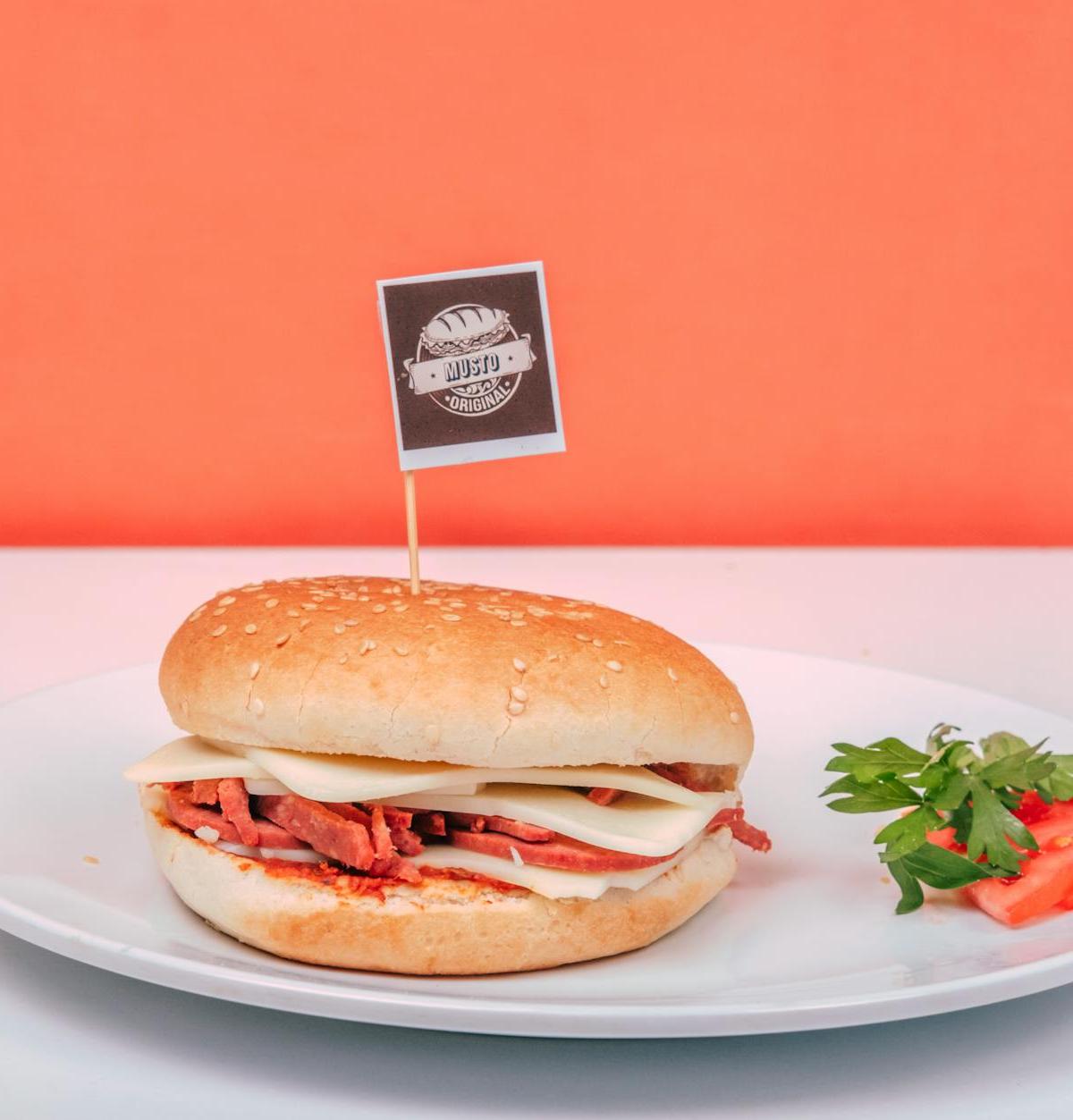BBQ Bologna Sandwich