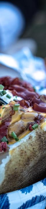 BBQ Loaded Baked Potato Skillet