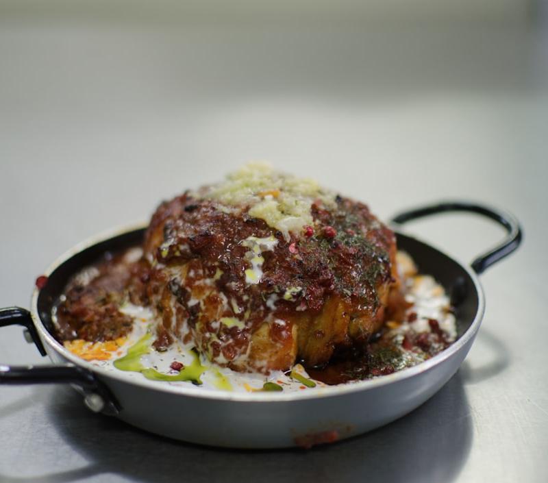 BBQ Meatball Subs with Melty Cheese