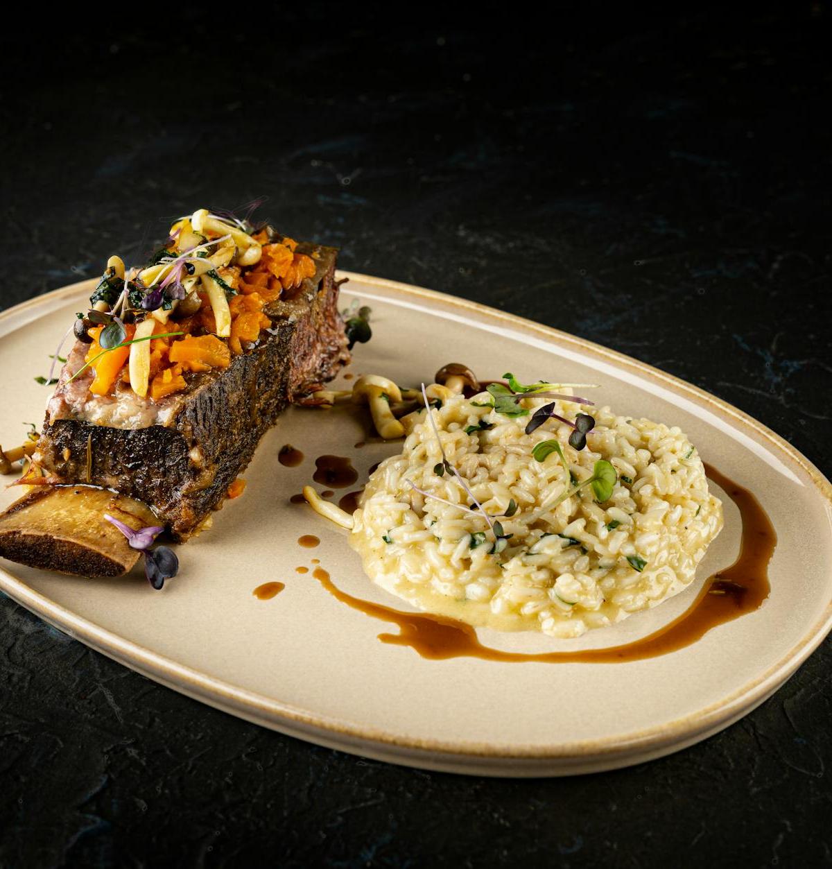 Beef Barolo Risotto