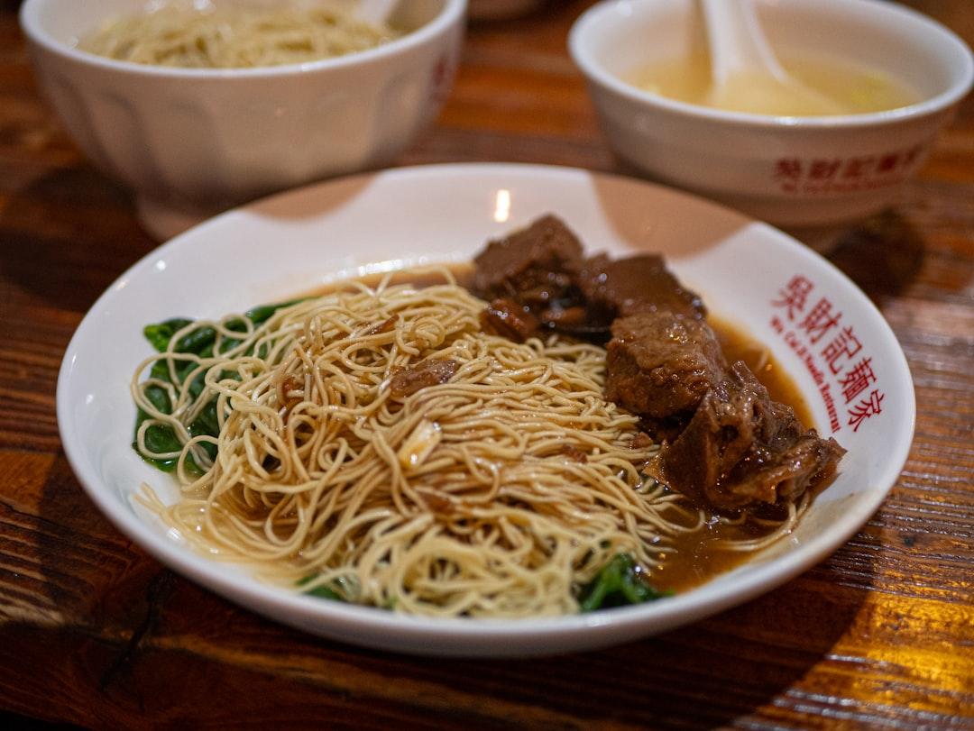 Beef Brisket Noodle Soup