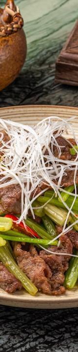 Beef Grilled with Lemongrass (Bò Nướng Vị)