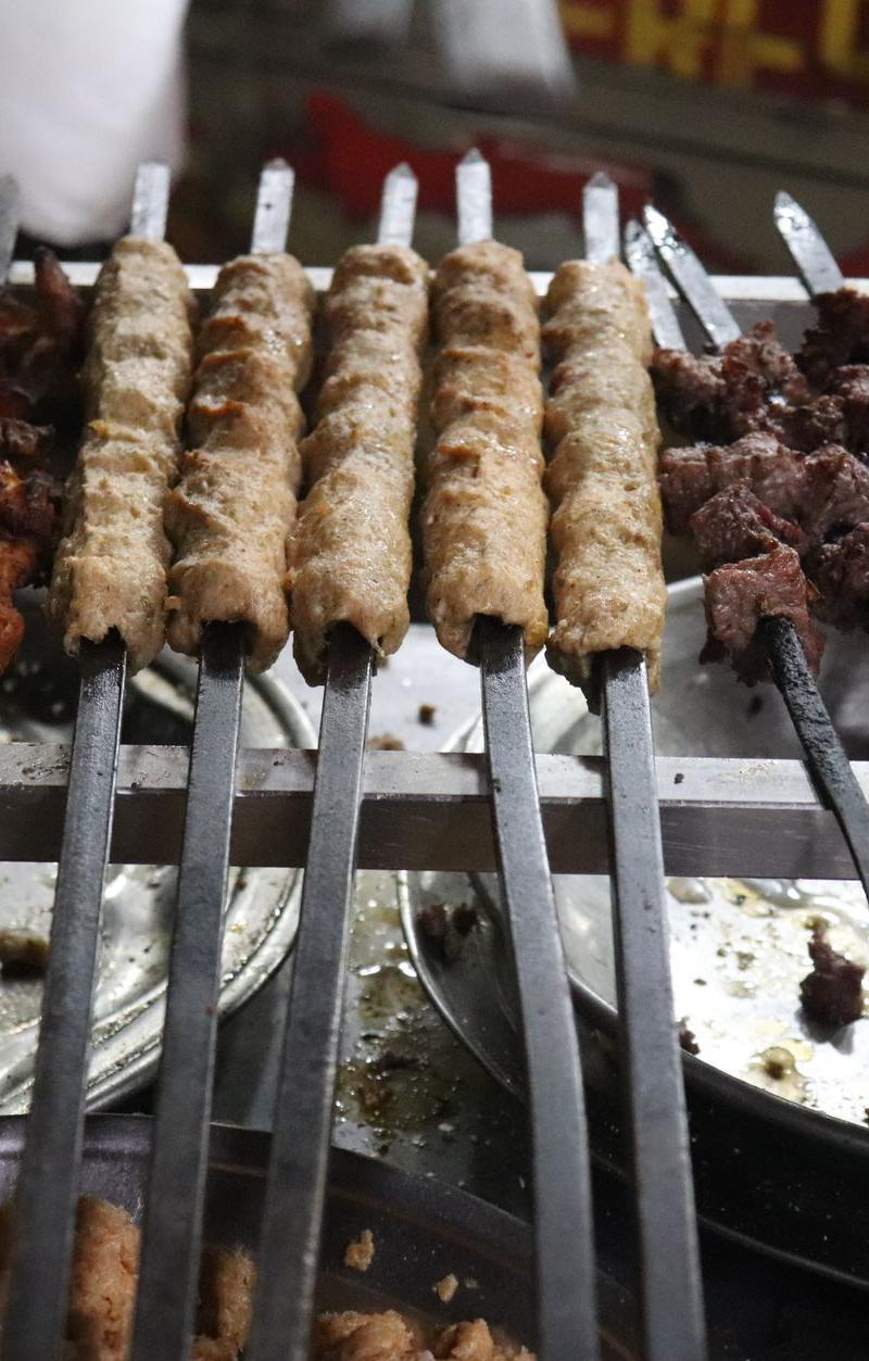 15-Minute Beef Kofta Skewers with Yogurt Sauce