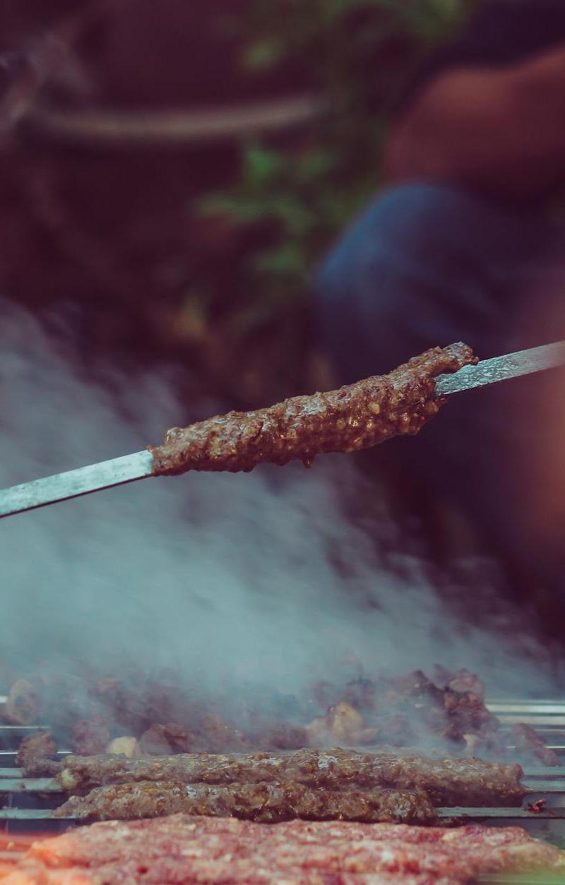 15-Min Beef Kofta Skewers