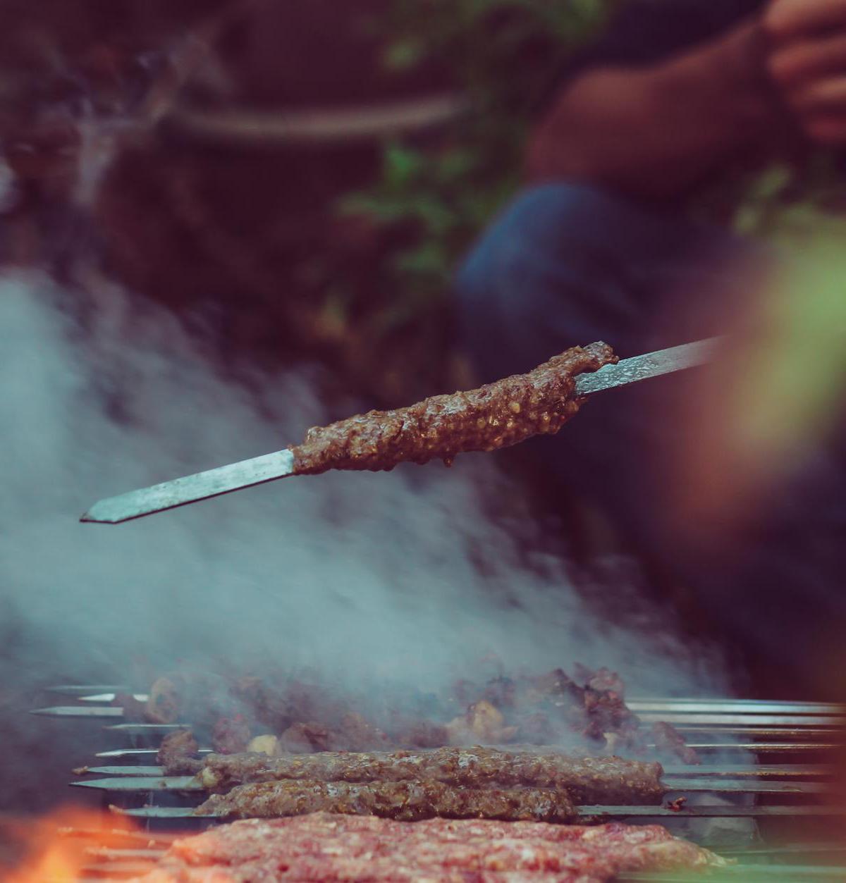 15-Min Beef Kofta Skewers