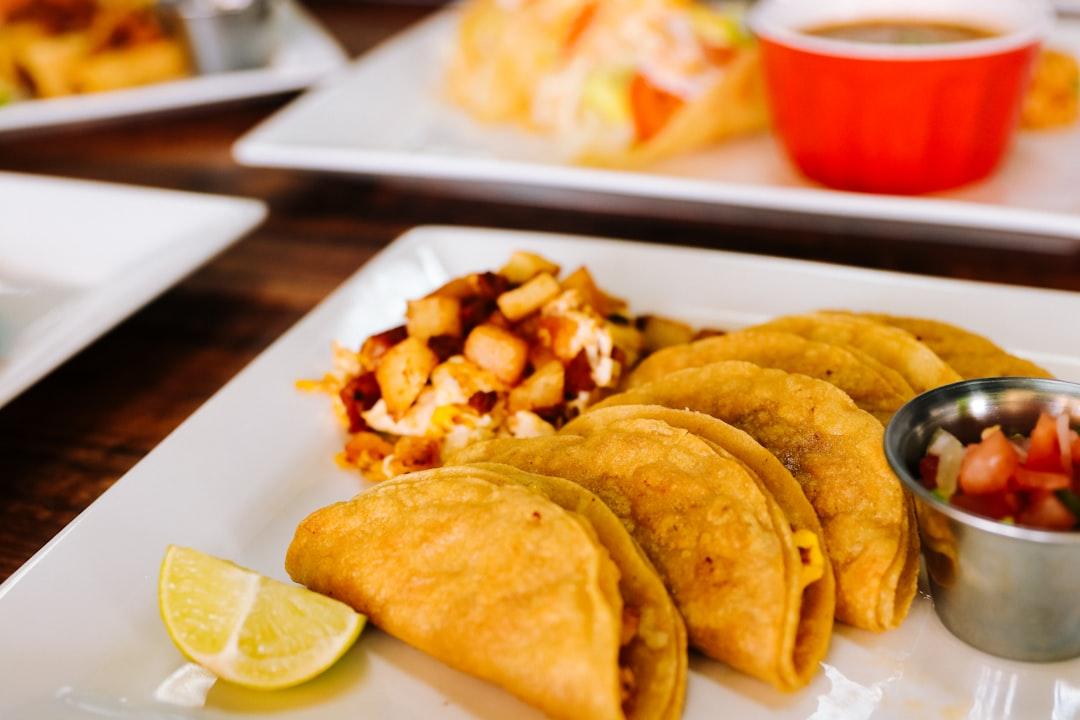 Beef Puffy Tacos