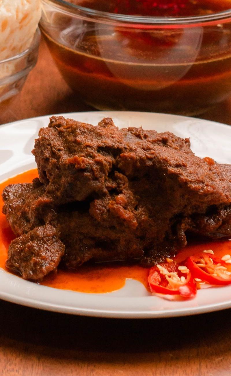 25-Min Beef Rendang with Roti Canai