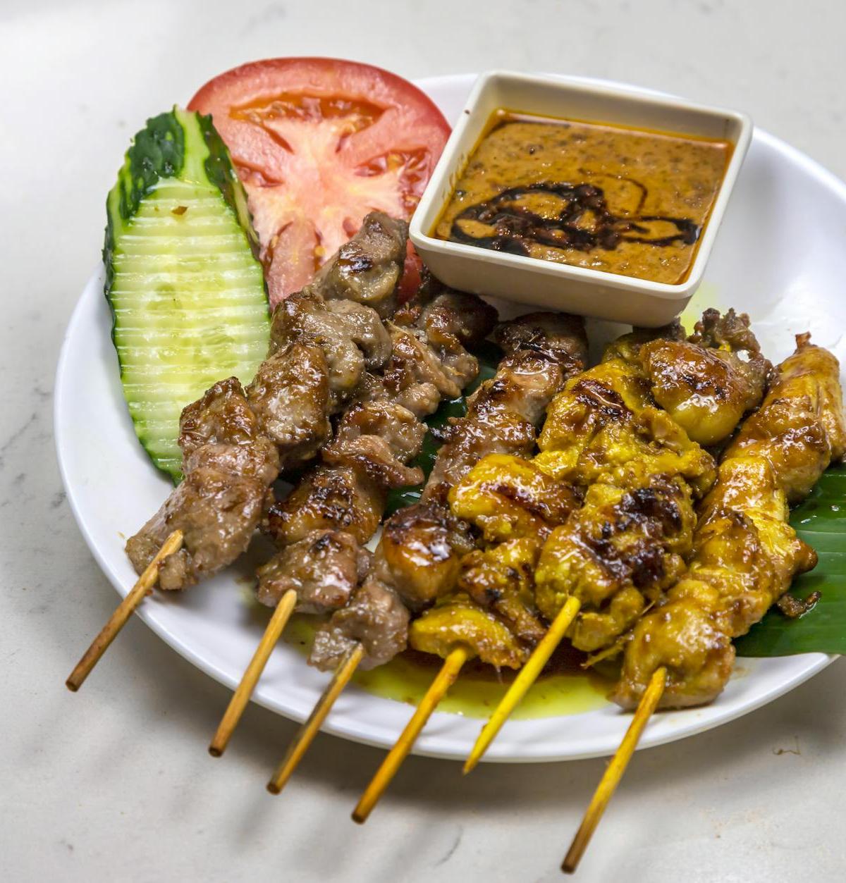 25-Min Beef Satay with Peanut Sauce