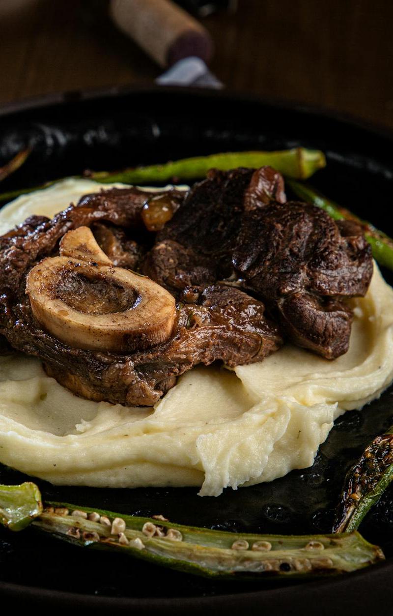 30-Min Beef Shank Braise with Gremolata