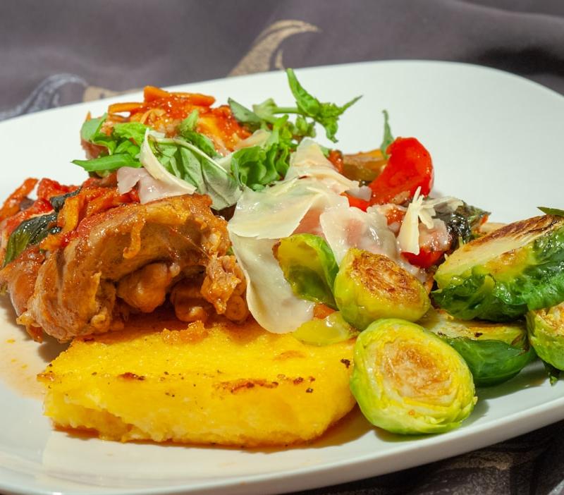 Beef Shank & Wine Skillet