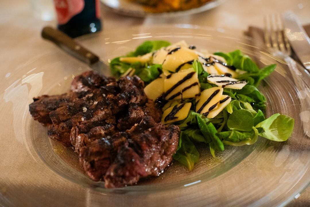 Beef Tagliata with Arugula & Lemon