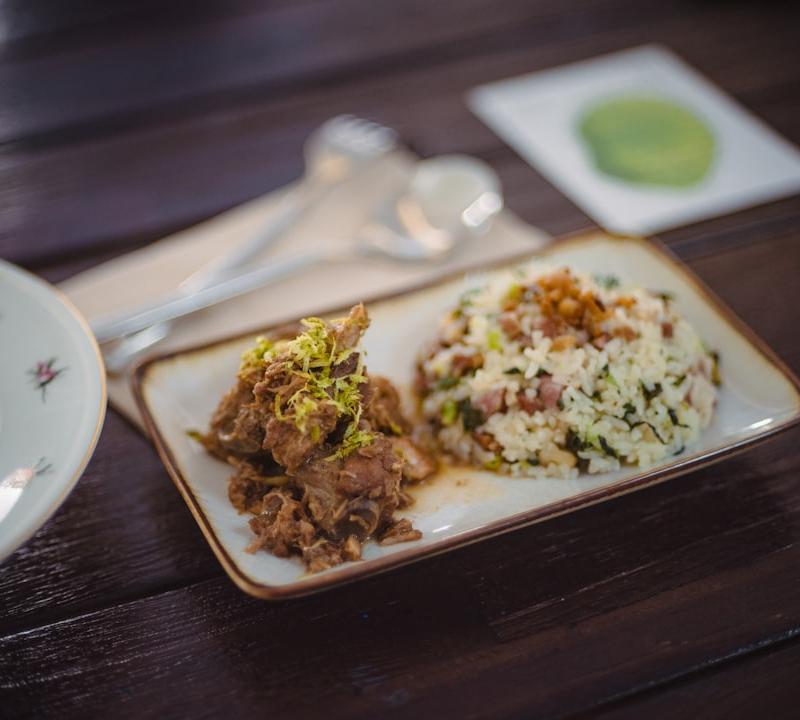 20-Min Beef Tapsilog with Garlic Fried Rice