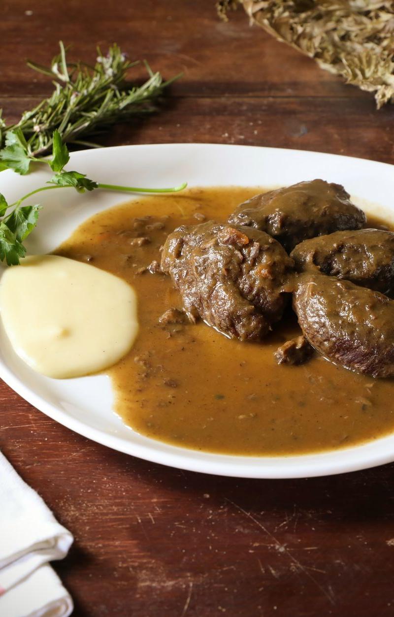 20-Min Beef & Vinegar Skillet