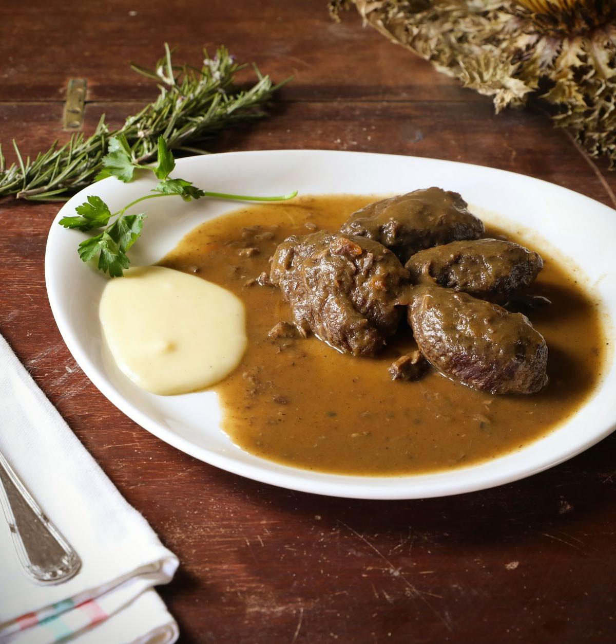 20-Min Beef & Vinegar Skillet