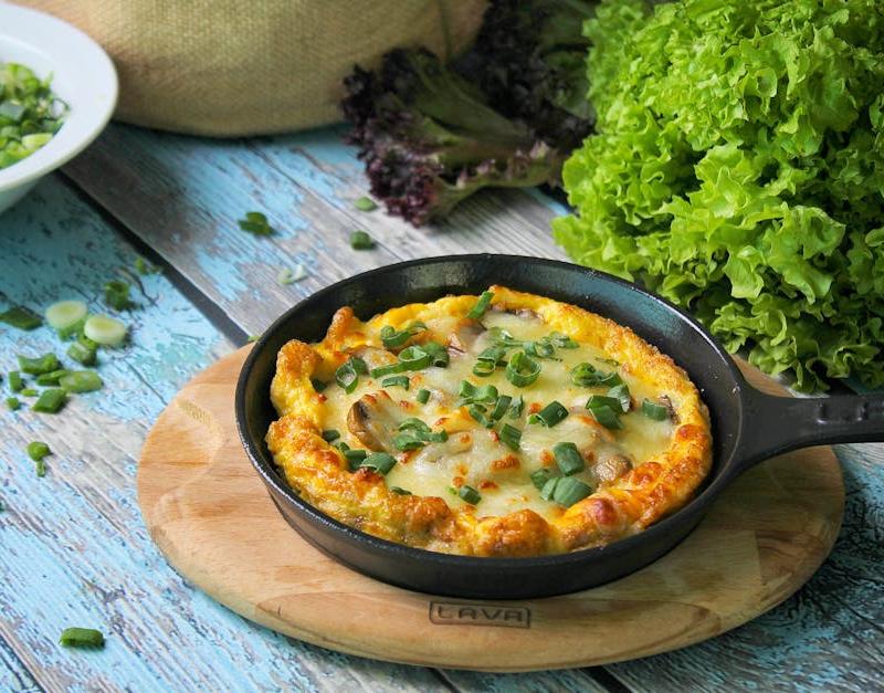 Beefy Frittata Soup