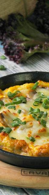 Beefy Frittata Soup