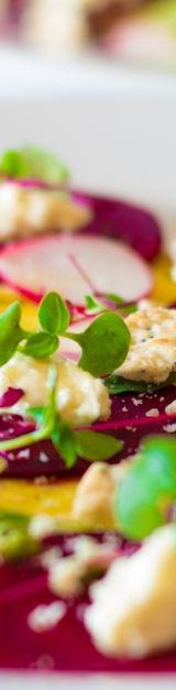 Beet and Walnut Salad with Feta