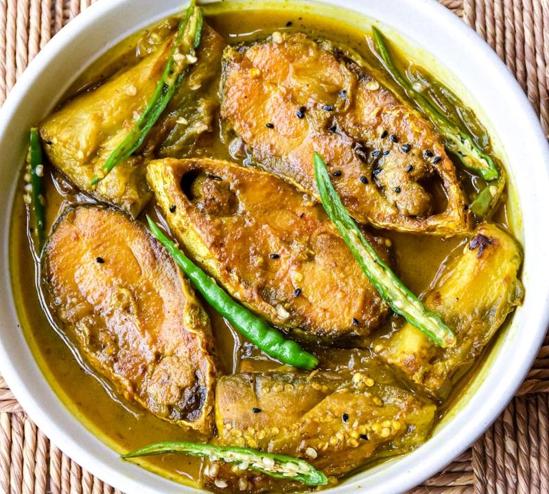 Bengali Fish in Yogurt Curry