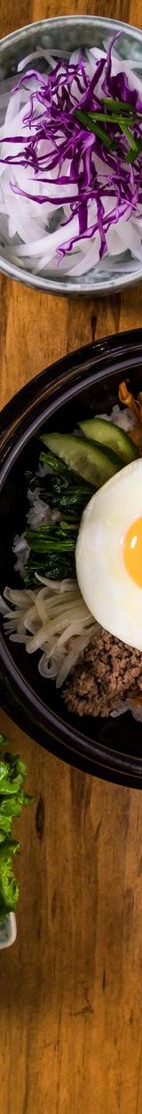 20-Min Bibimbap Bowl with Crispy Eggs