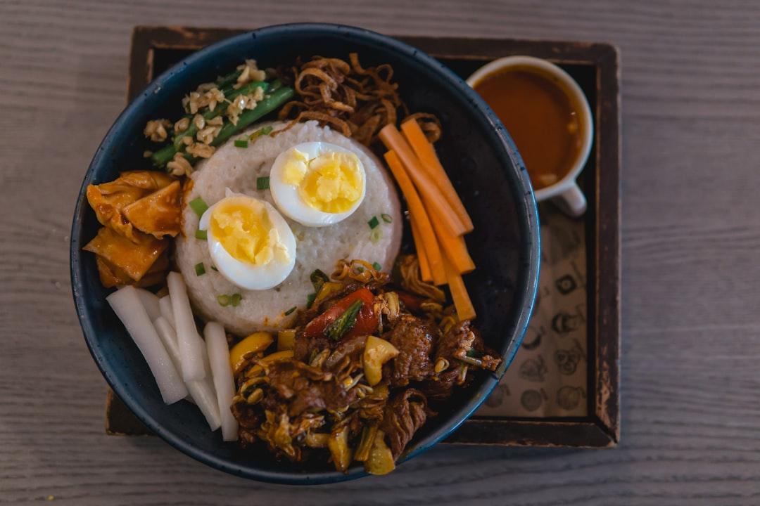 25-Min Bibimbap Bowl with Soft Egg & Miso Broth