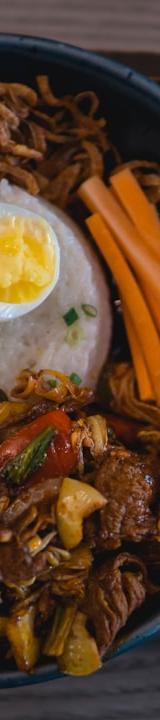 25-Min Bibimbap Bowl with Soft Egg & Miso Broth