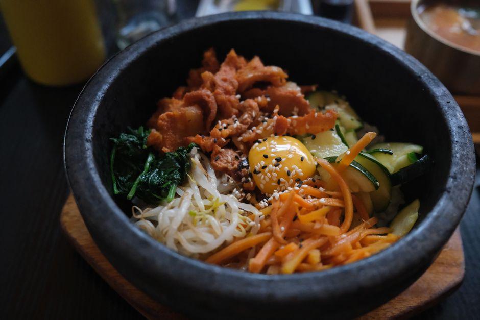 15-Min Bibimbap Bowl with Soft Egg