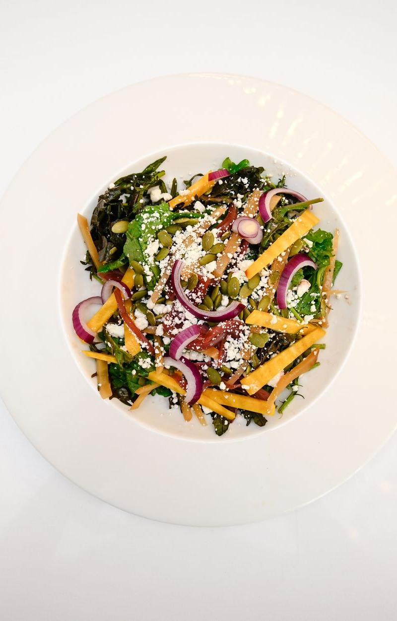 Biltong & Crisp Greens Salad