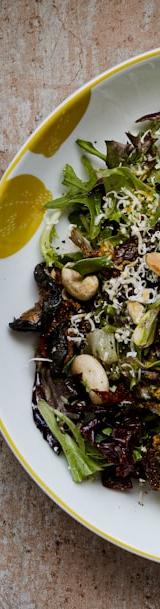 Biltong Salad with Lemon Dressing