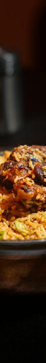 20-Min Biryani Rice with Lamb & Carrots