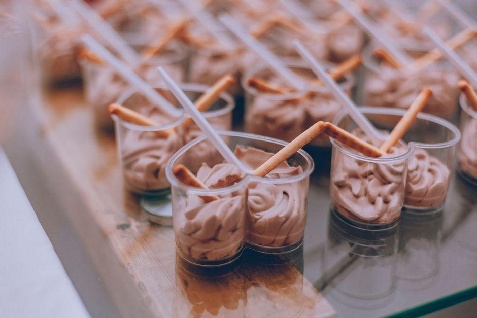 Biscoff Chocolate Mousse Cups