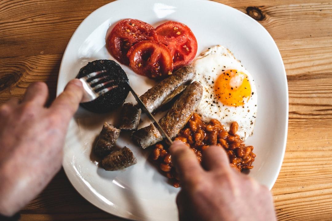 Black Pudding and Eggs