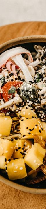 Black Rice and Mango Bowl