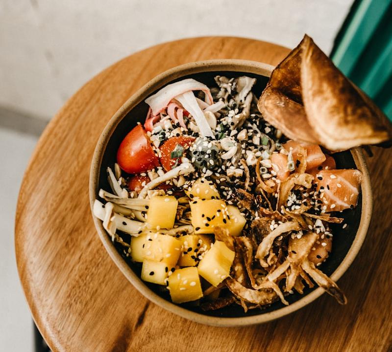 Black Rice and Mango Bowl