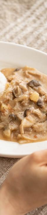 French Veal in Cream Sauce