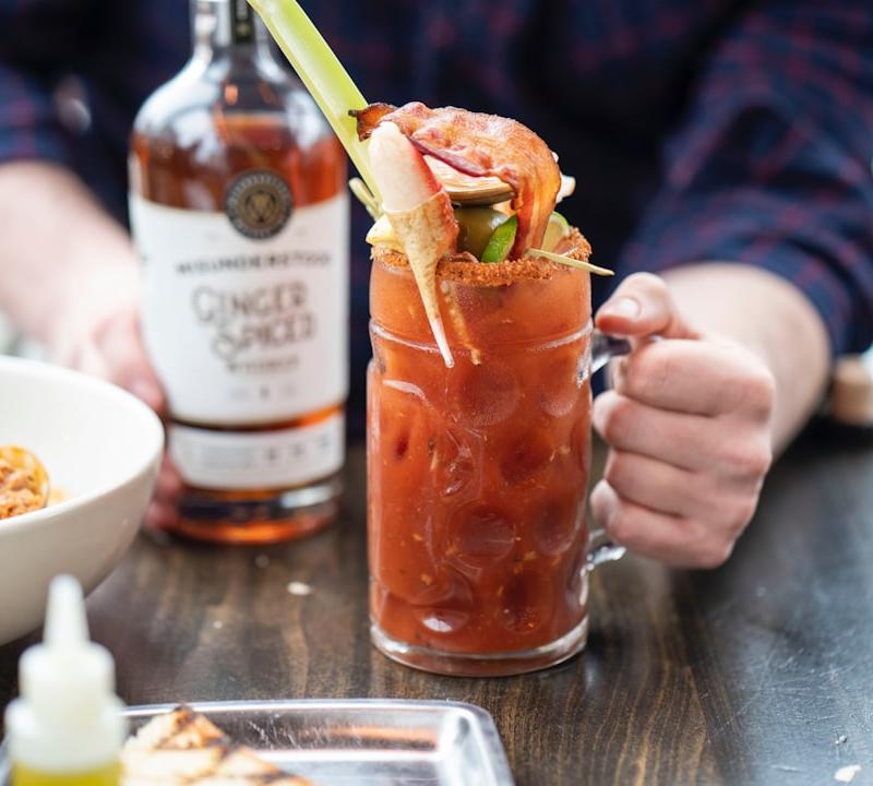 Bloody Mary with Celery & Bacon