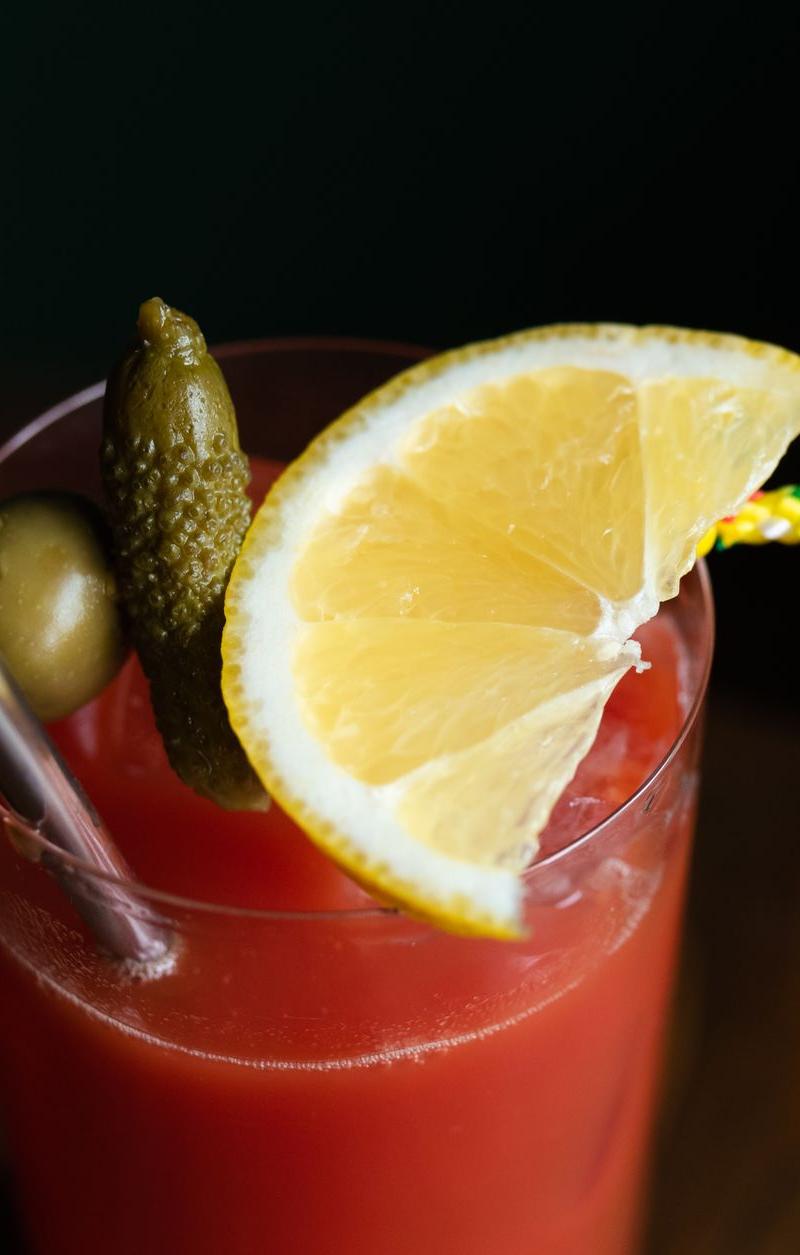 Bloody Mary with Celery Stalk