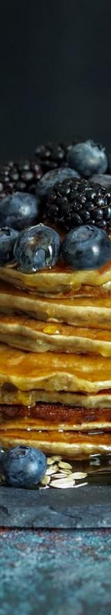Blueberry Lemon Ricotta Pancakes
