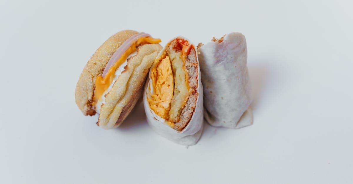Breakfast Burrito with Scrambled Eggs
