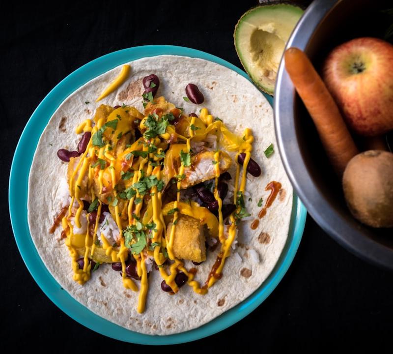 Breakfast Burrito with Eggs
